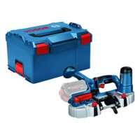 Bosch Professional 18V System Akku Bandsäge GCB 18V-63, inkl. 1 Bandsägeblatt, ohne Akku/Ladegerät, L-BOXX.