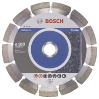 Bosch Professional Diamanttrennscheibe für Stein, Granit, Beton, Ø 180 x 22,23 mm - hochwertiges Werkzeug für Schleif- und Trennoperationen an harten Oberflächen