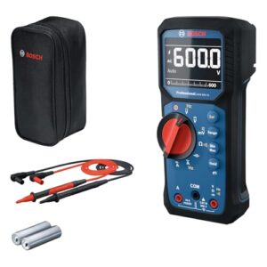 Das Bosch Professional Digitale Multimeter GDM 600-15 ist ein hochwertiges Messgerät, das verschiedene Messfunktionen und einen robusten Aufbau bietet. Es eignet sich ideal für verschiedene Anwendungen und Arbeiten.