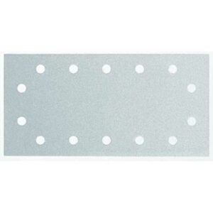 Professionelles Schleifblatt Bosch C470 für Holz, Farbe und Lack mit Korngröße 320 und Größe 115 x 280 mm, Set mit 10 Stücken