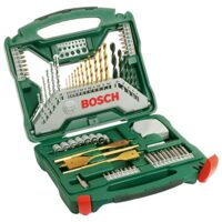 Bosch X-Line Titanium Bohrer- und Schrauber-Set für Holz, Stein und Metall, Zubehör für Bohrmaschine