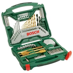 Bosch X-Line Titanium Bohrer- und Schrauber-Set für Holz, Stein und Metall, Zubehör für Bohrmaschine