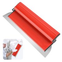 CEOTIS 16Inch/40CM Flächenspachtel, Edelstahlklinge Spachtel Werkzeug für Aluminiumlegierung Z-Griff Flächenspachtel Glättspachtel, große Arbeitsbereich Wand Dekoration Bau Werkzeug spachteln