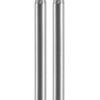 DREMEL 105 - Zwei Stück Gravierfräser, Legierter Stahl, Grau für verschiedene Anwendungen wie Formen, Schnitzen, Gravieren und mehr