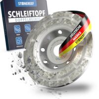 Diamant-Schleiftopf 125mm für effektive Bearbeitung von Beton, Naturstein und mehr