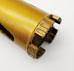 Diamantbohrkrone für effizientes Bohren in verschiedenen Materialien, 450 mm Länge, M22 Regelgewinde-Anschluss und Option für SDS Plus oder SDS MAX Adapter
