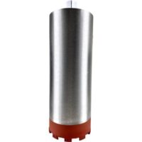 Diamantbohrwerkzeug mit Turbosegment, ideal für Bohrungen in härteste Materialien, Kernbohrer mit 1 1/4 Zoll Aufnahme und Nutzlänge 400 mm, Ø 62 mm Durchmesser