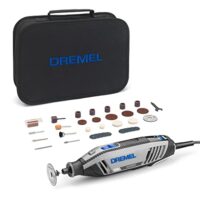 Dremel 4250 Rotationswerkzeug, multifunktionales Werkzeug mit 35 Zubehörteilen, 175-W-Motor mit Konstantelektronik, variable Drehzahl von 5.000 bis 35.000 1/min