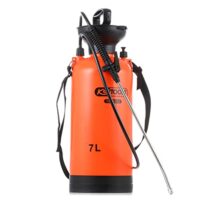 KS Tools 150.8262 Druck-Zerstäuber, 7L 8L, hochwertiger PE-Kunststoff, Trageriemen, Schlauchlänge 1,25 m, Sprühkopf verstellbar und verschließbar