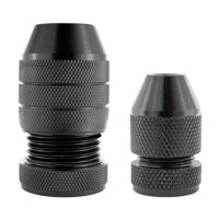 Tiefenanschlag-Set mit variabler Düse und BohrStopp aus Aluminium für Holzbohrer 3-11 mm