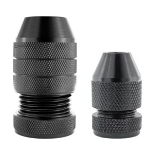 Tiefenanschlag-Set mit variabler Düse und BohrStopp aus Aluminium für Holzbohrer 3-11 mm