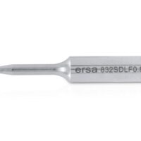 Hochwertige Dauerlötspitze von Ersa mit Ersadur-LF-Beschichtung, 0,8 mm Durchmesser, für erhöhte Standzeit und präzise Lötarbeiten