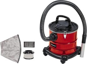 Einhell Aschesauger TC-AV 1720 DW, 1250 W, Saugleistung 175 mbar, inkl. Feinstaubvorfilter, 20 L, Saugschlauch und Saugrohr aus Aluminium