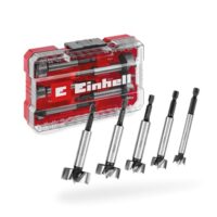 Eintrag Ersatzteile für Forstnerbohrer Set 5-stückig aus C65 Stahl E 6.3 Schaft Querschneide Zentrierspitze konische Kopfform 4-seitig geschlossene Vorschneide inkl. Aufbewahrungsbox