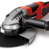 Einhell Winkelschleifer TE-AG 230/2000, 2.000 Watt Motorleistung, Scheibe Ø 230 mm, Softstart, Schutzhaube, ohne Trennscheibe, Werkzeug für Heimwerker und Handwerker