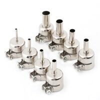 Ersatzdüse für Heißluftfön, Edelstahl, 3/4/5/6/7/8/10/12mm ID, kompatibel mit Modellen 850, 852, 950, 850A, 852D und 852D+