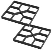 Pflasterformen für Gartenwegen und Gehwege, DIY-Betonformen aus hochfestem Kunststoff