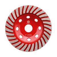 Turbo-Reihe Schleifscheibe zum Trocken- und Nassschleifen von Beton, Granit, Marmor, Mauerwerk und Kunststein mit Diamant-Segmenten