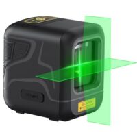 Fanttik D2 Kreuzlinienlaser Selbstnivellierend, Linienlaser Grün 30m, Wiederaufladbare Batterie, USB-C Aufladung, Magnetische Halterung 360°, Pulsmodus, IP54, für DIY und Dekoration - Schwarz