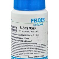 Hochwertige Verzinnungspaste von Felder Löttechnik, 250 Gramm Inhalt