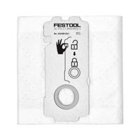 Festool SELFCLEAN Filtersack SC-FIS-CT MINI/MIDI-2/5/CT15, optimaler Filtersack für CT-MINI und CT-MIDI-Staubsauger, maximale Füllmenge 15 Liter, ideal für kleine bis mittelgroße Räume