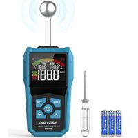 Feuchtigkeitsmessgerät DURFICST Feuchtigkeitsmesser mit Farb-LCD und akustischem Alarm zum Messen von Feuchtigkeit in verschiedenen Baustoffen wie Holz, Wände, Putz und Mauerwerk.