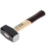 Hochwertige Werkzeuge, Hammer mit Holzgriff, geschmiedeter Ringkeil, perfekte Balance zwischen Kraft und Präzision für Heimwerker