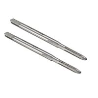Zwei hochwertige Gewindebohrer mit Metrischem Maschinengewindesign aus HSS-Stahl, M2 x 0,4 mm, für Industrie und Reparatur von Maschinen