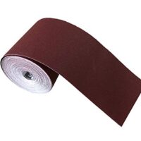 Schleifpapier-Rolle mit Aluminiumoxid-Beschichtung, ideal für präzises Schleifen von Holz und Metall