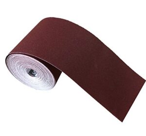 Schleifpapier-Rolle mit Aluminiumoxid-Beschichtung, ideal für präzises Schleifen von Holz und Metall