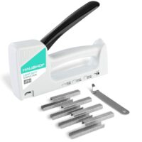 Handtacker Tackerpistole für professionelle Ergebnisse, Holzverarbeitung, Möbel, Innendekoration, Materialbefestigung, Polster und Dachpappe