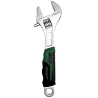 Multifunktionsschlüssel mit Verstellbarkeit, 4-in-1 Schraubenschlüsselset aus Chrom-Vanadium Stahl mit Gummigriff, ideal für Arbeit und DIY-Projekte