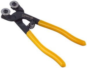 Hartmetall Fliesenzange für professionelles Schneiden von Fliesen und Mosaiken, 200 mm lang, hochwertige Werkzeug für Handwerker und DIY-Einsteiger