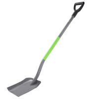 KADAX Sandschaufel für Garten- und Bauprojekte, robustes Gartenspatenwerkzeug mit D-Griff und Stahlstiel
