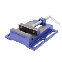 KATSU Bohrmaschinen-Schraubstock Säulentisch 100mm Tischbohrer Schraubstockklemme für Werkstatt Fräsmaschine