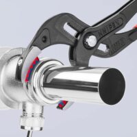 KNIPEX Siphon- und Connectorenzange SpeedGrip, 250 mm, rutschhemmendes Kunststoff überzogen, schwarz atramentiert