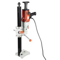 Kernbohrgerät Kernbohrmaschine Magnetbohrmaschine 2200 Watt 1200 Umdrehungen pro Minute Diamantkern Bohrgerät Nass und trocken bohren für Stahlbeton Ziegel Marmor - Max. Fräsdurchmesser Φ180MM/7.1IN