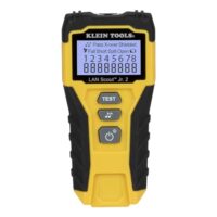 Einfacher Datenkabel-Tester für Ethernet-Kabel, CAT 5e und CAT 6/6A mit RJ45-Anschlüssen