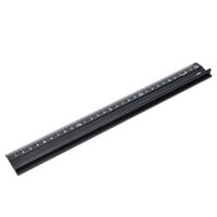 L-Typ Schneidlineal, Aluminiumlegierung, Metall, Handwerk, Sicherheitslineal, Messwerkzeug, anti-rutsch Streifen, Leder messen