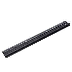 L-Typ Schneidlineal, Aluminiumlegierung, Metall, Handwerk, Sicherheitslineal, Messwerkzeug, anti-rutsch Streifen, Leder messen