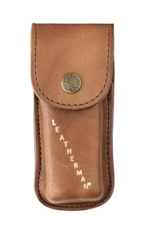 Das Leatherman Heritage Lederholster ist ein hochwertiges Holster für das Micra-Modell, hergestellt in den USA aus strapazierfähigem und langlebigem Leder.