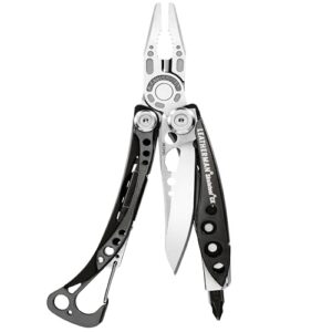 Leatherman Skeletool CX - 7-in-1 Camping- und Survival Multi-Tool in Edelstahl, schwarze Farbe