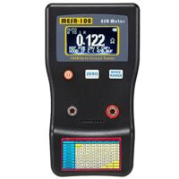 Digitales ESR Messgerät, automatische Bereichswahl, 0.001R bis 100R Schaltung, Widerstand und Kapazitätsprüfung, Hintergrundbeleuchtung, Doppelanschluss, für Reparatur von TV/LCD/Audio-Platinen