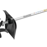 Makita 195707-2 Kultivatoraufsatz KR400MP, Aufsatz zum Auflockern und Kultivieren von Beeten, Arbeitsbreite 16 cm, passend für Akku-Multifunktionsantrieb UX01G, DUX60, DUX18