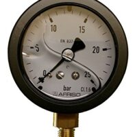 Manometer Glyzerin 1/8" 50 mm 0-25 bar: Hochwertiges Messinstrument für Druck und Flussgeschwindigkeit