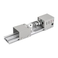 Mini-Drehmaschine mit 96W und 7 Stufen, Metalldrehmaschine für Holzbearbeitung und DIY-Projekte