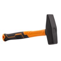 Mivos Schlosserhammer 1000g mit Fiberglasstiel - Ingenieurhammer mit Geschmiedeter Hammerkopf - Werkzeug für Schlosser