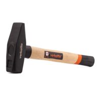 Schlosserhammer mit Holzstiel, 1000g Kopfgewicht, gehärteter Stahlkopf, ergonomischer Holzgriff