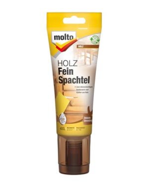 Holzspachtel für das Dünnschichtige Ausbessern und Glätten von Holz, weiß, 400g