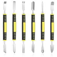 Nogeqi 6 Stück Elektronik Reparaturwerkzeug Öffnungswerkzeug Profi Metall Brecheisen Set für Tablets Laptop Handy